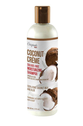 Africas Best Coconut Creme Sulfate-Free Moisturizing Shampoo 12oz
