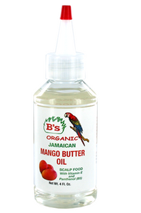 B's Organic Mango Butter Oil Scalp Food 4oz