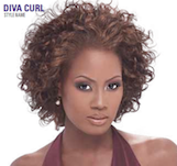 Premium Short Series Diva Curl 8", 100% Human Hair