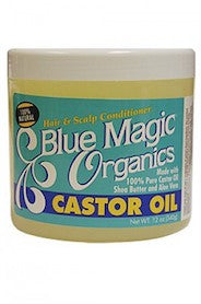Blue Magic Organics Castor Oil 12oz