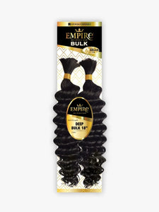 Empire deep wave bulk 18″, Human Hair Braids