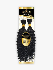 Empire water wave bulk 18″, Humana Hair