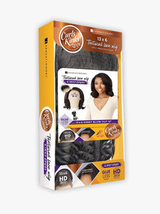 Sensationnel Kinky Edge 13X6 Lace Wig Kinky Blow Out 12"