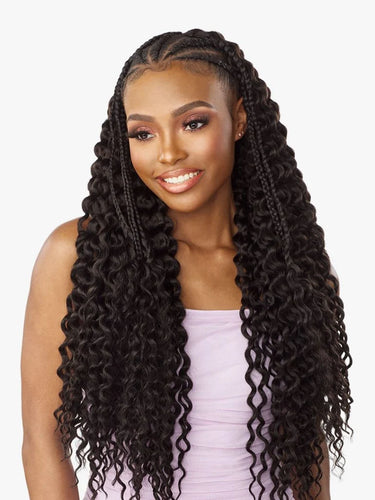 Lulutress 3x braid out 24″