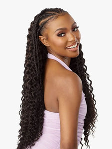 Lulutress 3x braid out 24″