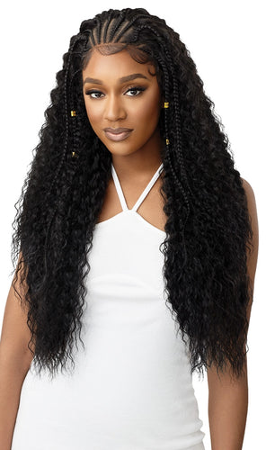 STITCH BRAID RIPPLE WAVE 13X4 LACE FRONTAL WIG 30