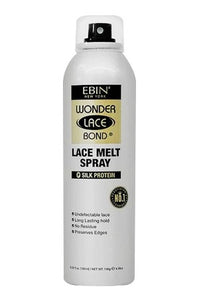 Ebin Wonder Lace Bond-Lace Melt Spray -Silk Protein 6.08 oz
