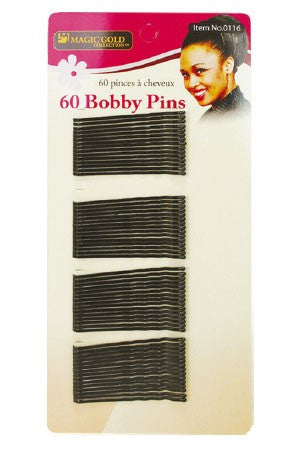 Magic Gold Bobby Pins 60