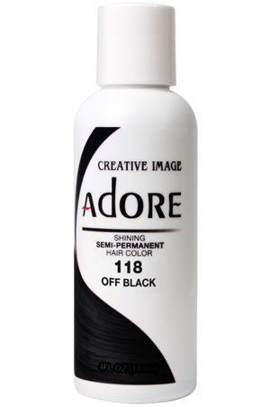 Adore Hair Color #118 Off Black