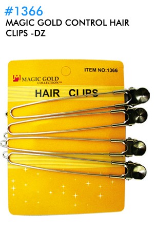 Magic Gold Control Hair Clips