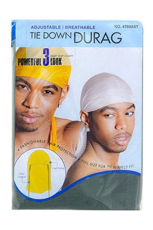 Tie Down DuRag Black