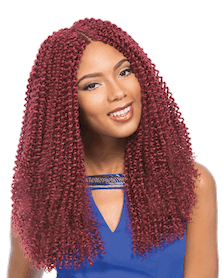 kinky Curl (Loop) 20", Synthetic Hair Braids