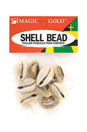 Shell Bead Dark Ivory