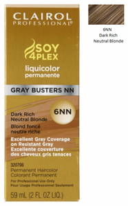Clairol Soy4Plex  Liquid Color Permanent Hair Color 6NN Dark Rich Neutral Blonde