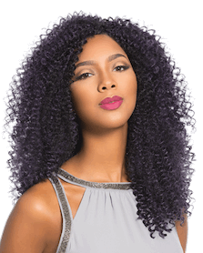 Jerry Curl 4 in 1 Loop, Synthetic Braids