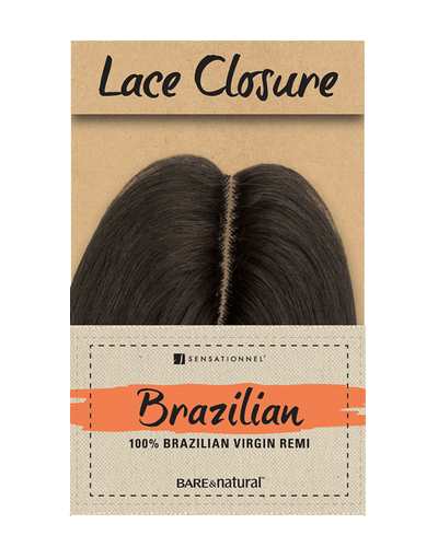 Lace closure Natural Wavy 12