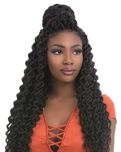 Faux Locks Curly (Pack of Three) 18