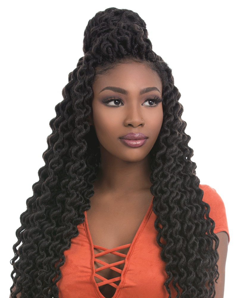 Faux Locks Curly (Pack of Three) 18