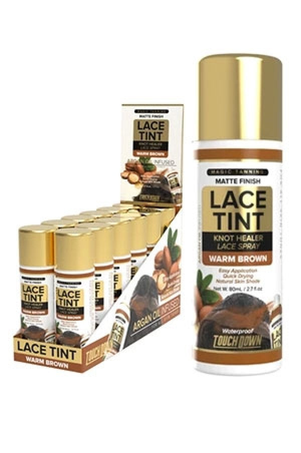Touch Down Lace Tint Finish Spray- Warm Brown(2.7oz)