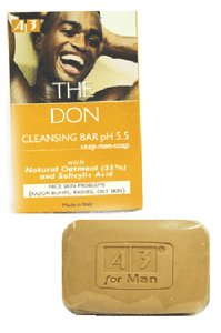 The Don Cleansing Bar Ph5.5  100 g, For Men