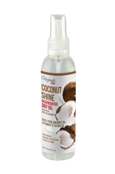 Africas Best Coconut Shine Regenerative Dry Oil 6oz