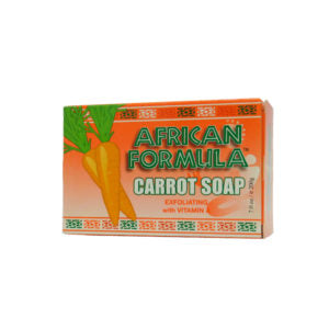 African Formula Carrot Soap with Vitamin A  7 oz / 200g