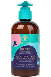 As I Am Born Curly Acocado Shea Cowash (8oz)