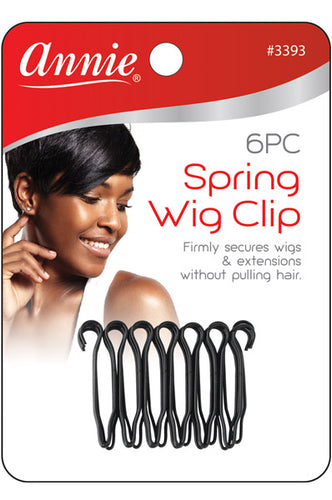 Annie 6 pcs Spring Wig Clip