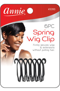 Annie 6 pcs Spring Wig Clip