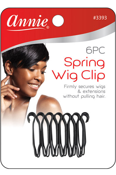 Annie 6 pcs Spring Wig Clip