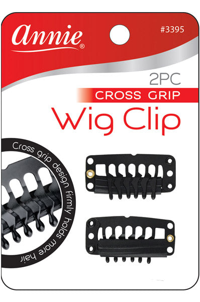 Annie 2 pc Cross Grip Wig Clip