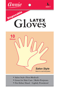 Disposable Latex Gloves #Large