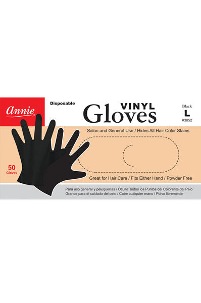 Vinyl Gloves 50ct/pk #Large