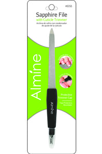 Almine Sapphire File with Cuticle Trimmer