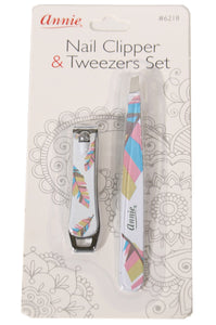 Nail Clipper & Tweezers Set