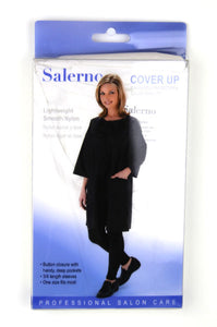 Salerno Cover Up - Lightweight Smooth Nylon White