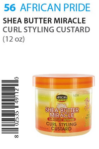 African Pride SB Miracle Curl Styling Custard 12oz