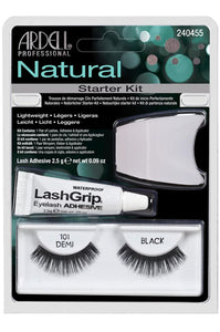 Natural Lashes Starter kit (101 Demi Black Lashes)