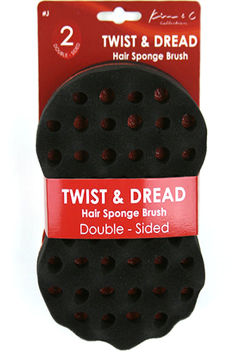Twist & Dread Sponge Brush [Double Sided]