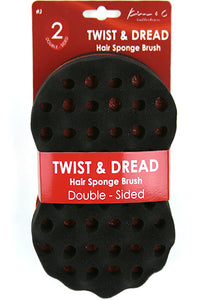 Twist & Dread Sponge Brush [Double Sided]