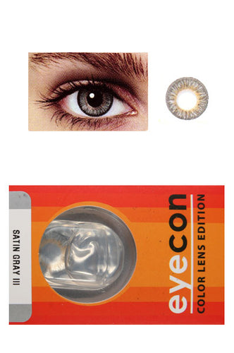 EYECON Color Lenses(3Tone) - Satin Gray3