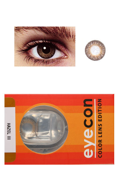EYECON Color Lenses(3Tone) - Hazel3