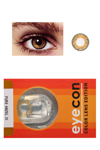 EYECON Color Lenses(3Tone) - Pure Hazel3