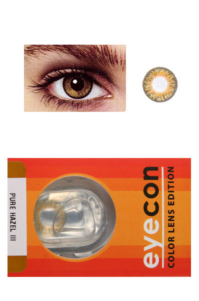 EYECON Color Lenses(3Tone) - Pure Hazel3