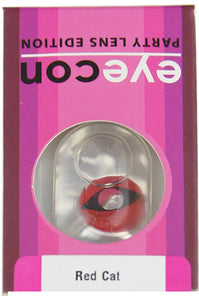 EYECON Party Lenses Red Cat
