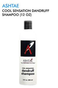 Ashtae Cool Sensation Dandruff Shampoo 12oz