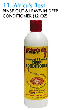 Africa's Best Rinse Out & Leave-In Deep Conditioner 12oz