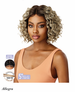 Lace Front Wig Allegra, Synthetic Hair Wig