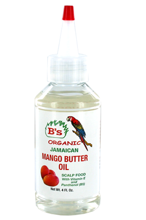 B's Organic Mango Butter Oil Scalp Food 4oz