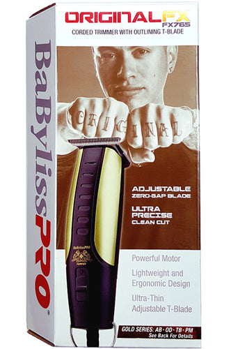 BabylissPRO Rob The Orignal Corded Trimmer with Outlining T-Blade